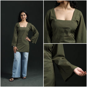 Plain Cotton Short Kurta for Women 20