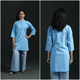 Plain Cotton Short Kurta for Women 29