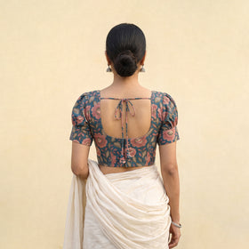 Sanganeri Hand Block Print Cotton Readymade Blouse 08