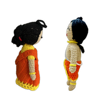 Ram Sita - Handmade Crochet Hanging