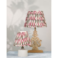 Pink Pochampally Ikat Empire Lampshade