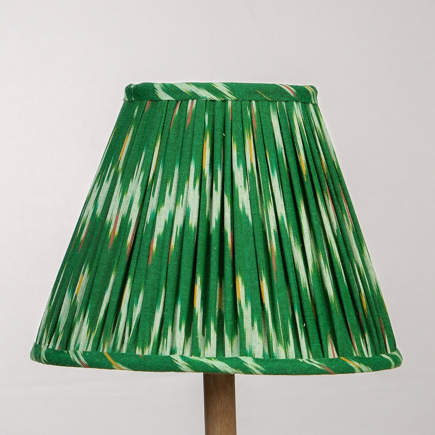 Green Pochampally Ikat Empire Lampshade