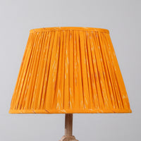 Orange Pochampally Ikat Empire Lampshade