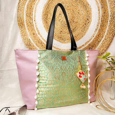 banarasi hand bag