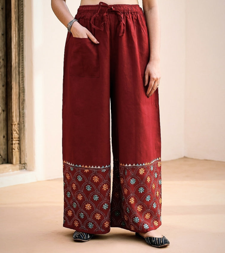 Bengal Kantha Palazzos