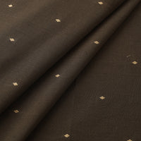 Brown - Prewashed Cotton Jacquard Fabric 01