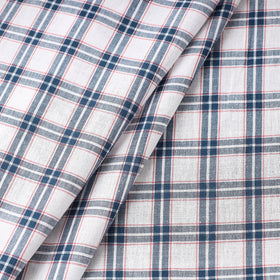 Buy Baragaon Pre Washed Handloom Striped Cotton Fabric Online l iTokri.com