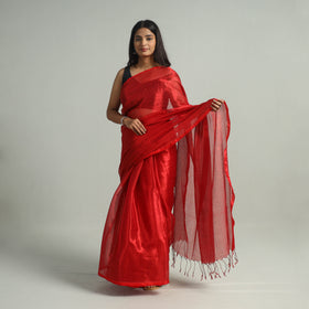 Bengal Fine Tissue Zari Saree 04