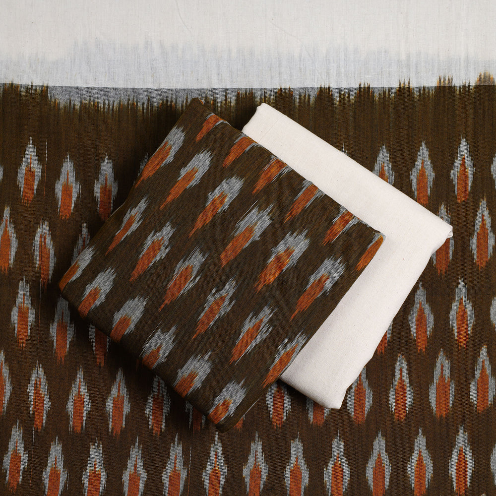 Pochampally Ikat Suit Material 