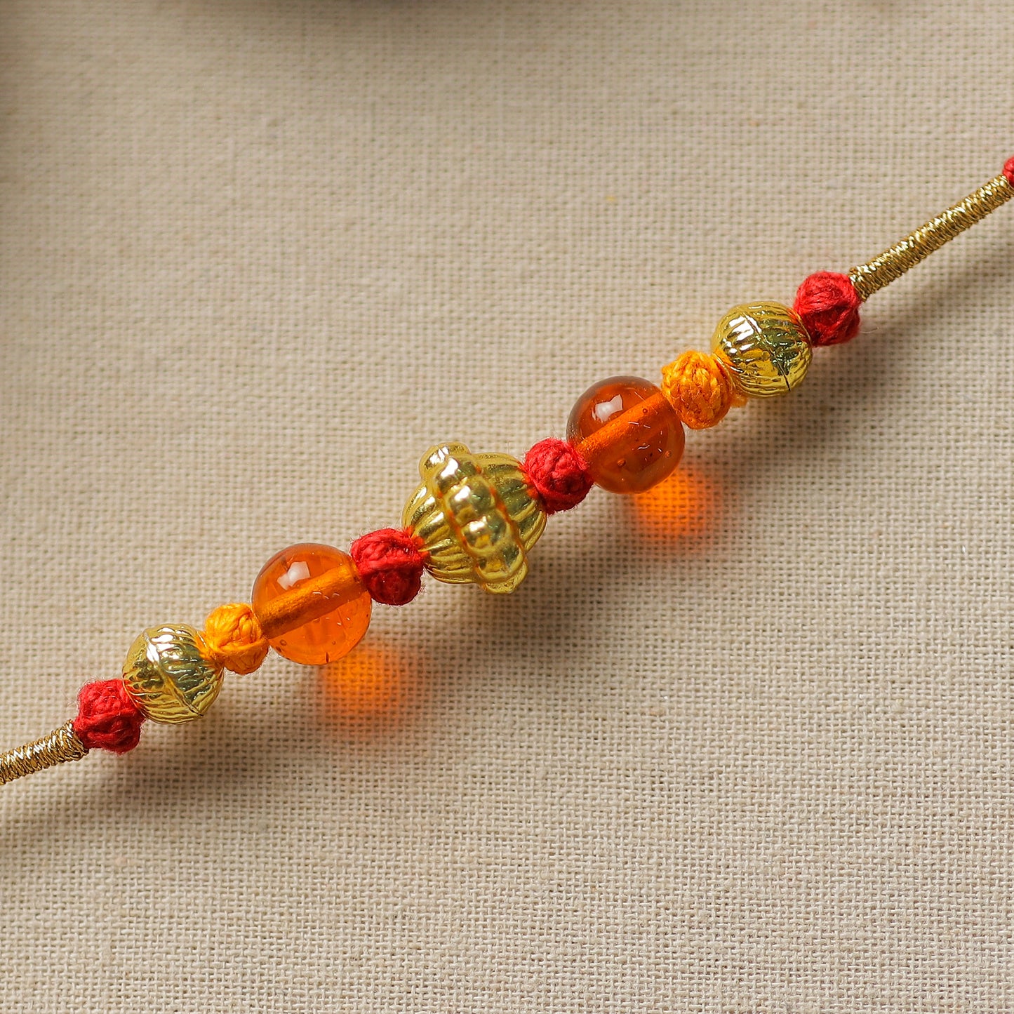 Patwa Thread & Beadwork Rakhi 01