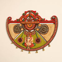 Ganesha - Diwali Decor Handpainted Wooden Wall Frame