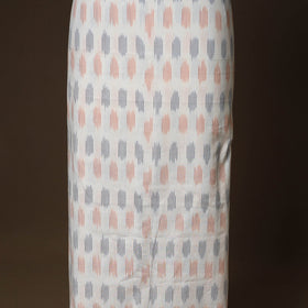 2pc cotton unstitched pochampally ikat dress material