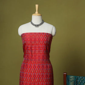 2pc unstitched handloom sico pochampally ikat dress