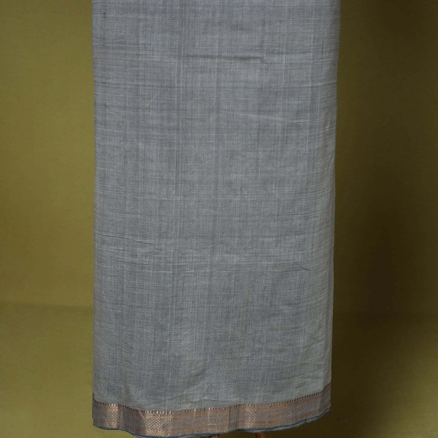 2pc unstitched mangalagiri dress material with jewellery