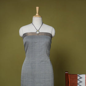 2pc unstitched mangalagiri dress material with jewellery