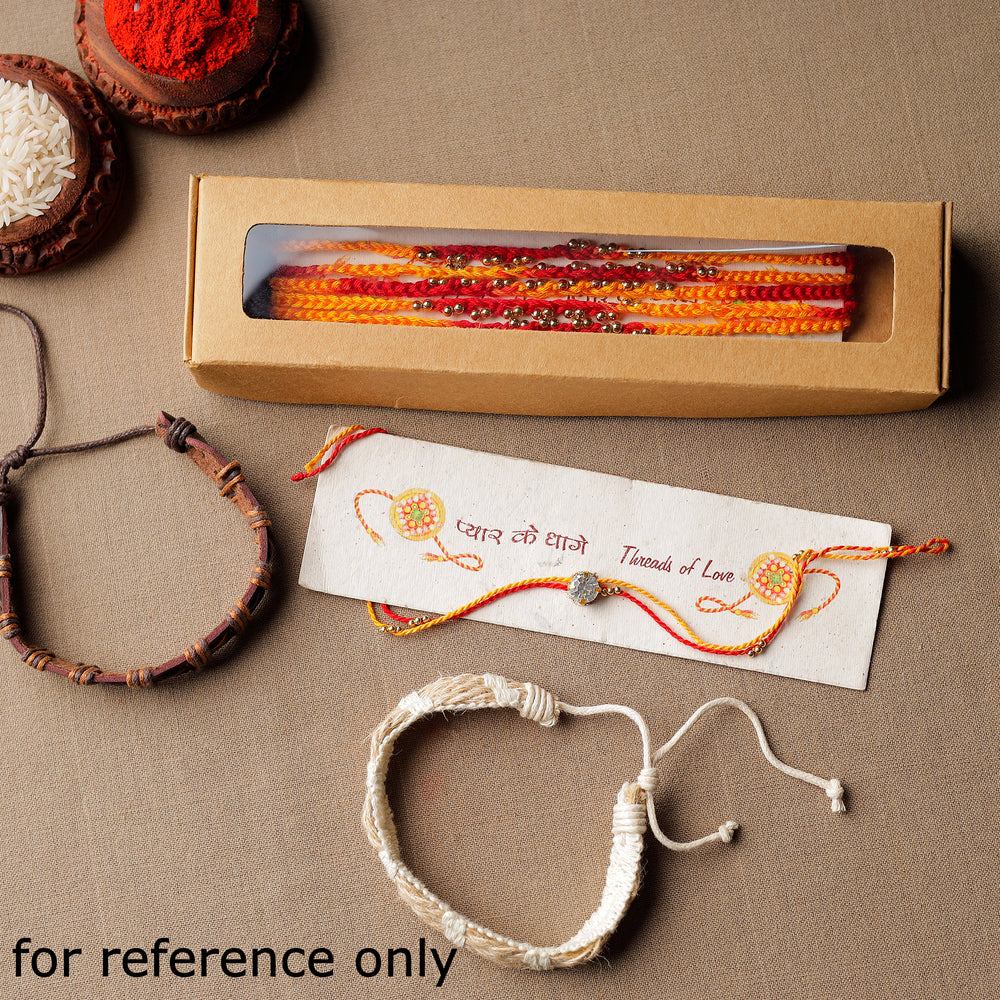 Handmade Stone Beadwork Rakhi