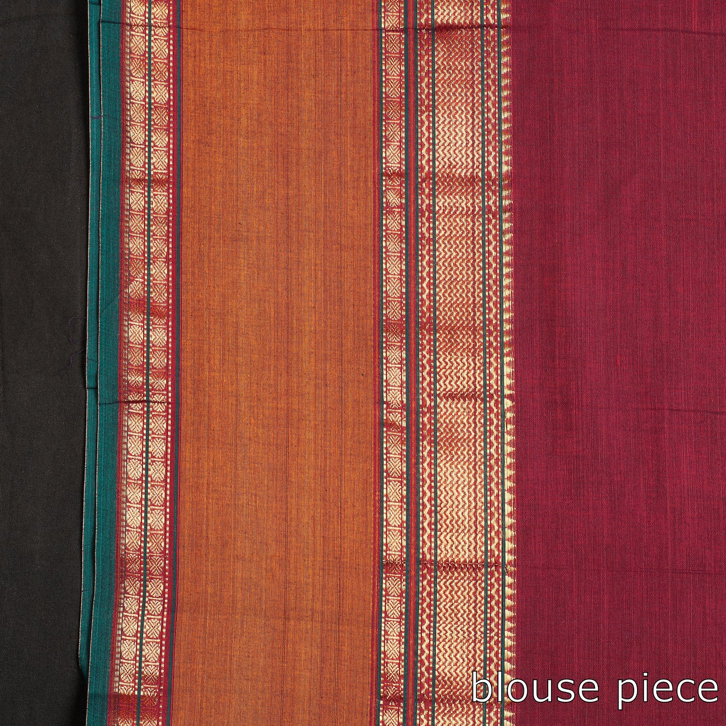 Dharwad Cotton Saree with Zari Border
