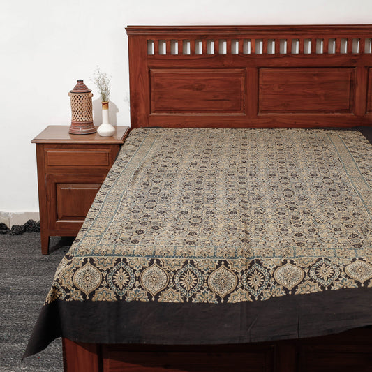 ajrakh single bed cover