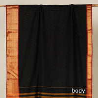 Dharwad Cotton Saree with Zari Border
