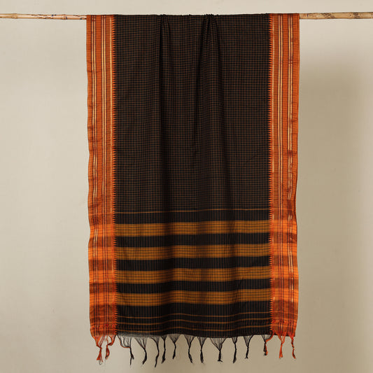 Dharwad Cotton Saree with Zari Border
