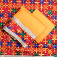 Phulkari Embroidery Dress Material 