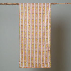  Sanganeri Block Printed Cotton Stole 05 Online at iTokri.com