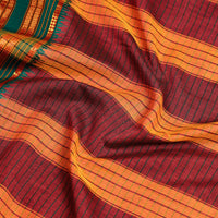 Dharwad Cotton Saree with Zari Border
