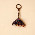  Black Handcrafted Kutch Hand Embroidery Keychain 