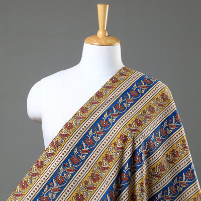 Multicolor - Kalamkari Printed Cotton Fabric 23