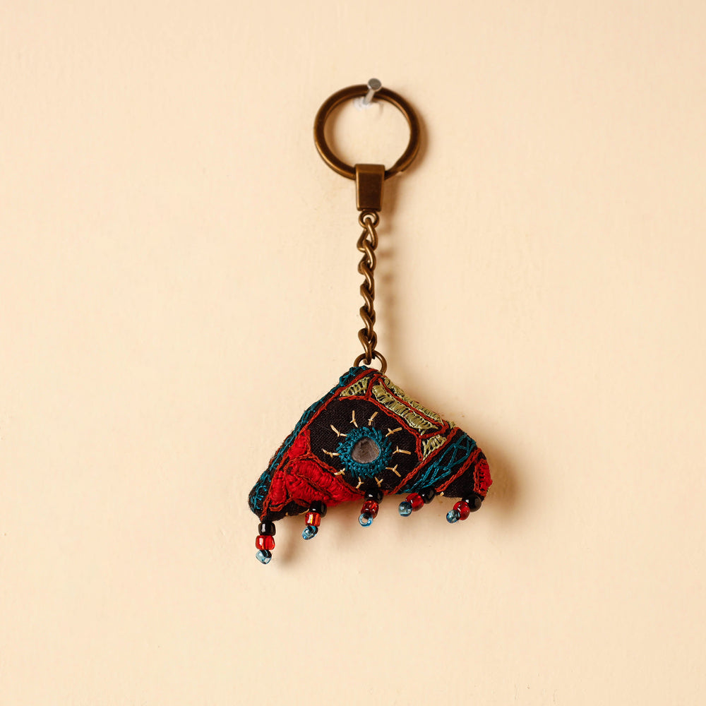 Handcrafted Kutch Hand Embroidery Keychain