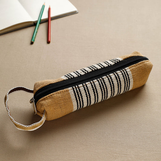 Handcrafted Jute Cotton Pencil Pouch