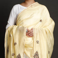 hand embroidery silk dupatta