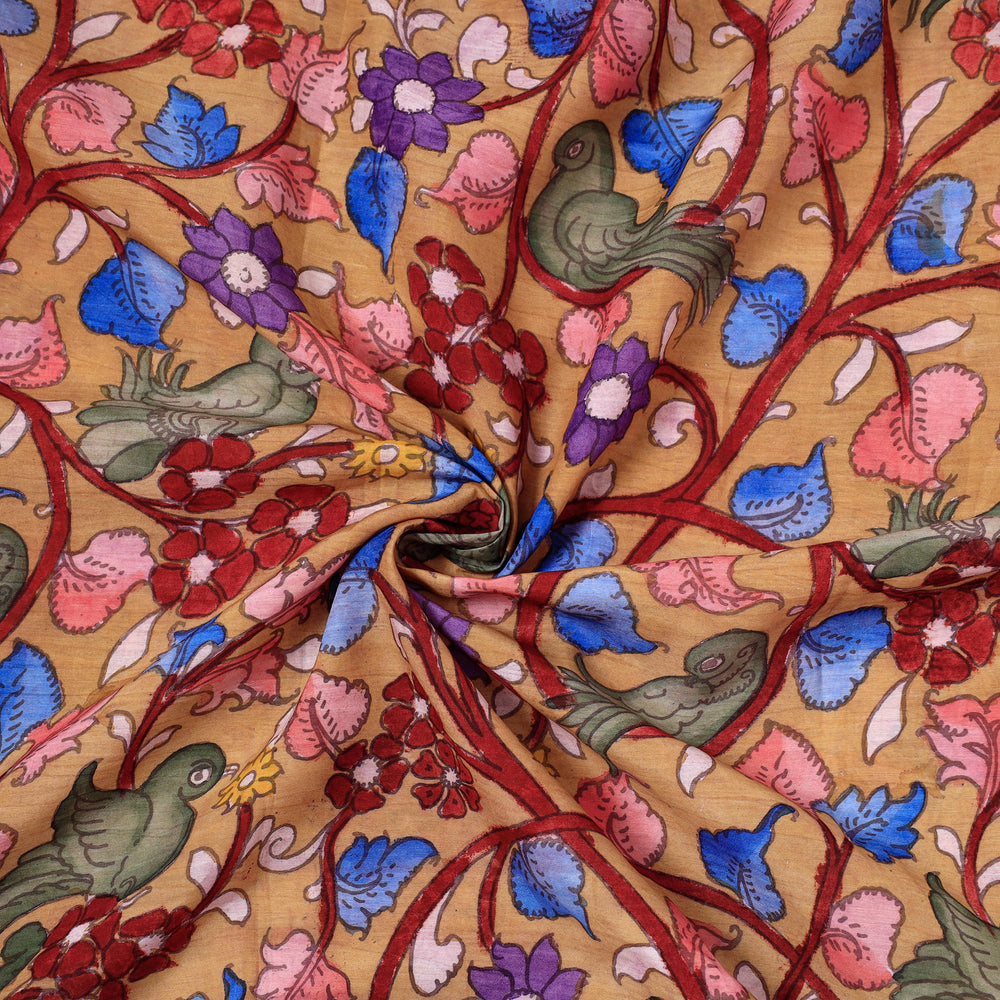 kalamkari handpainted fabric 