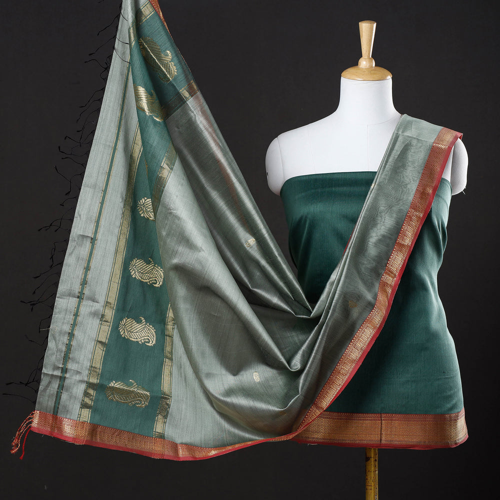 maheshwari silk dress material