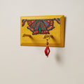  Madhubani Handpainted Wooden Wall Hanger 