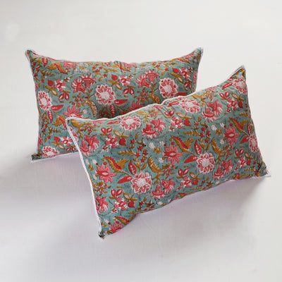 sanganeri pillow cover set