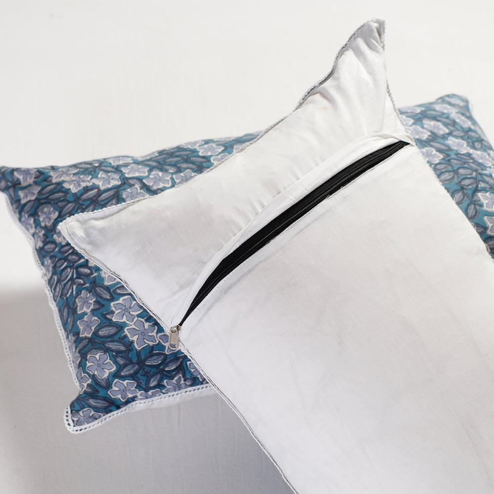 sanganeri pillow cover set