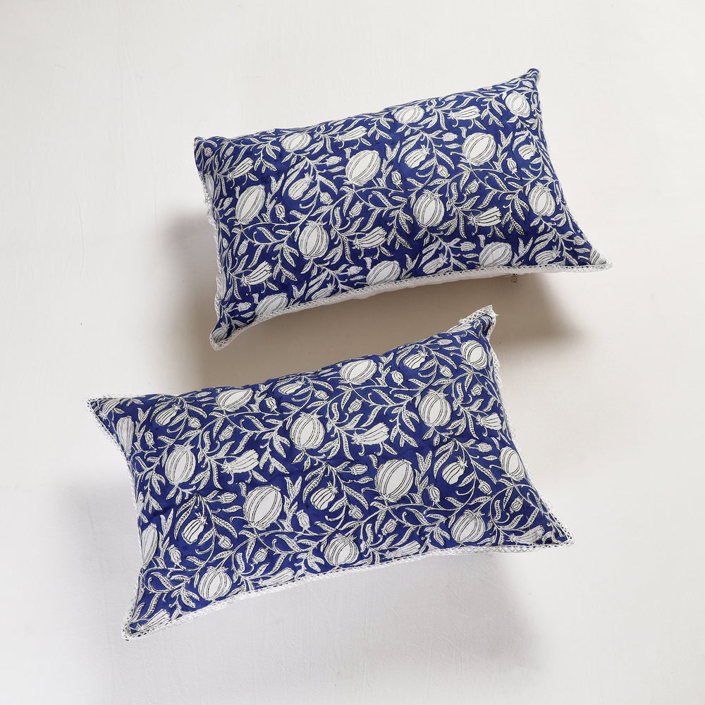 sanganeri pillow cover set