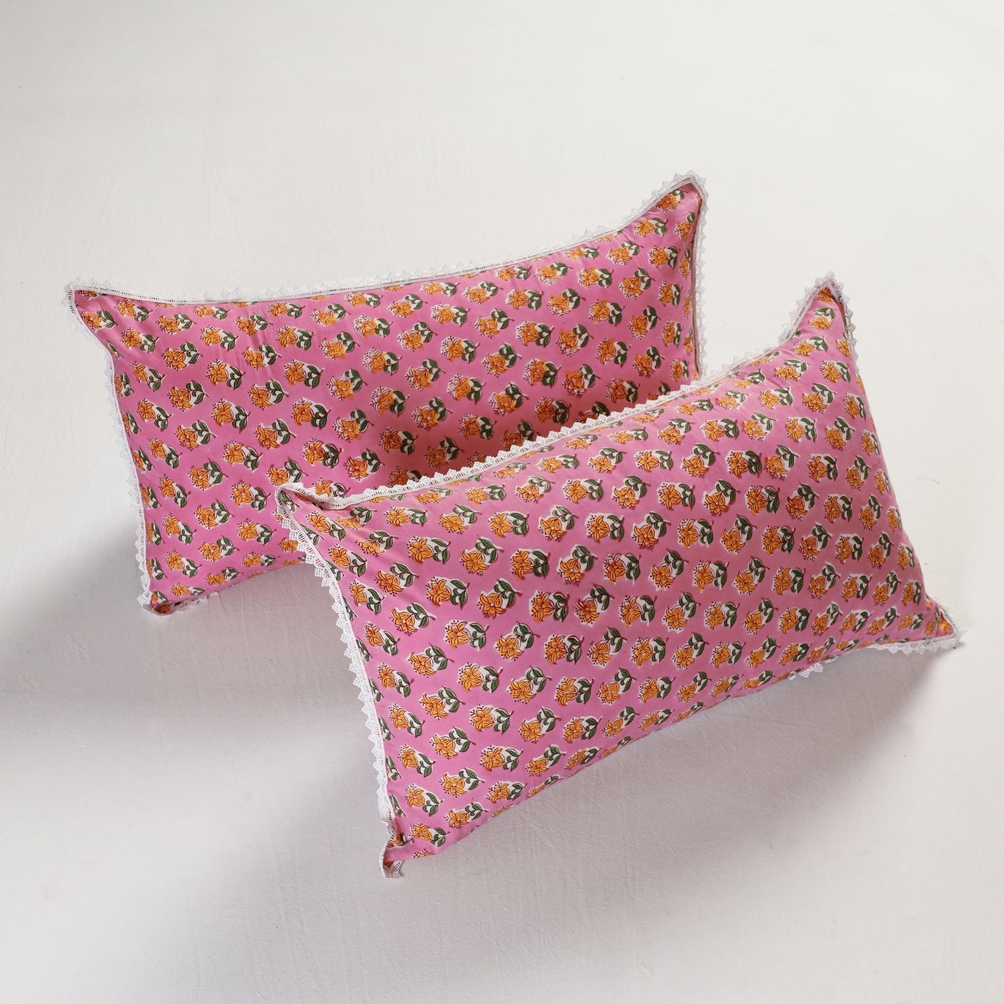 sanganeri pillow cover set