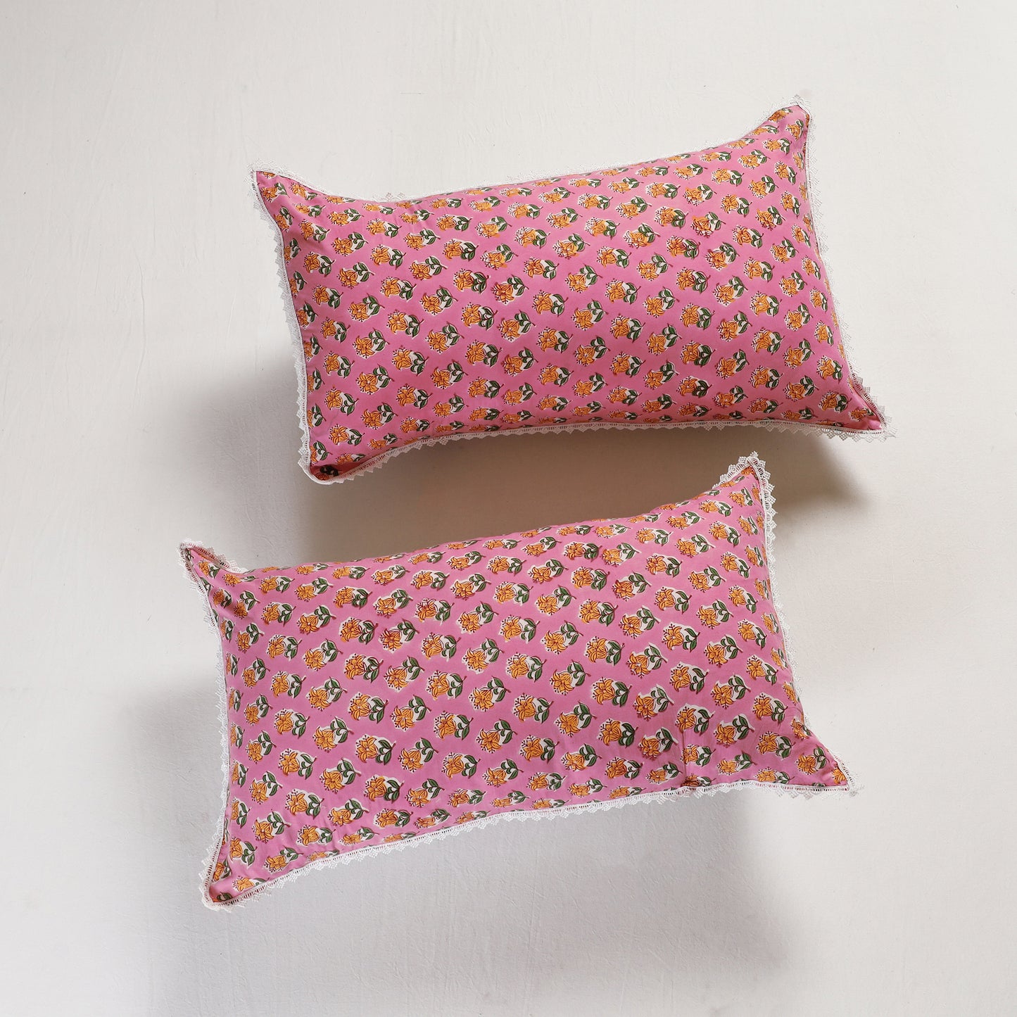 sanganeri pillow cover set