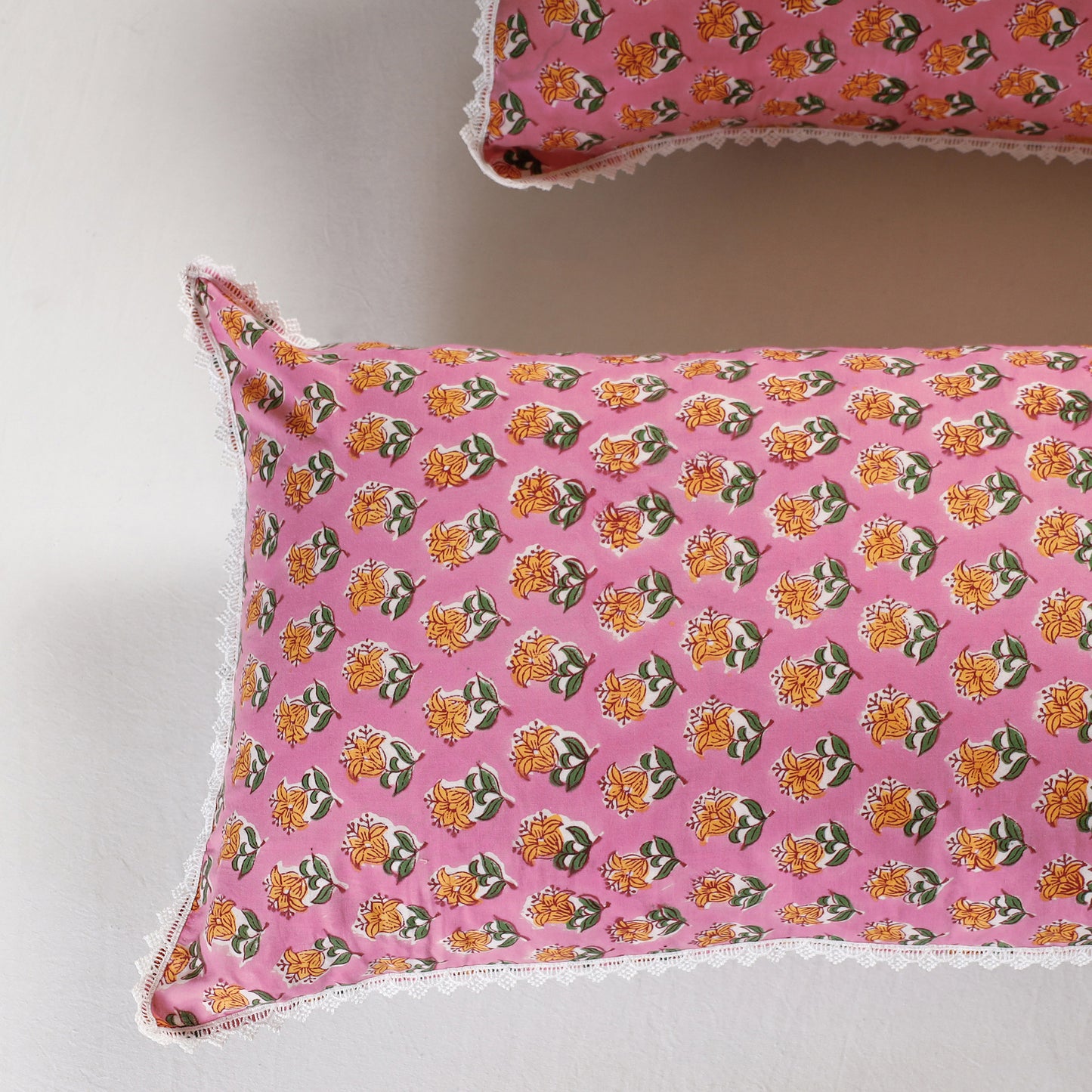 sanganeri pillow cover set