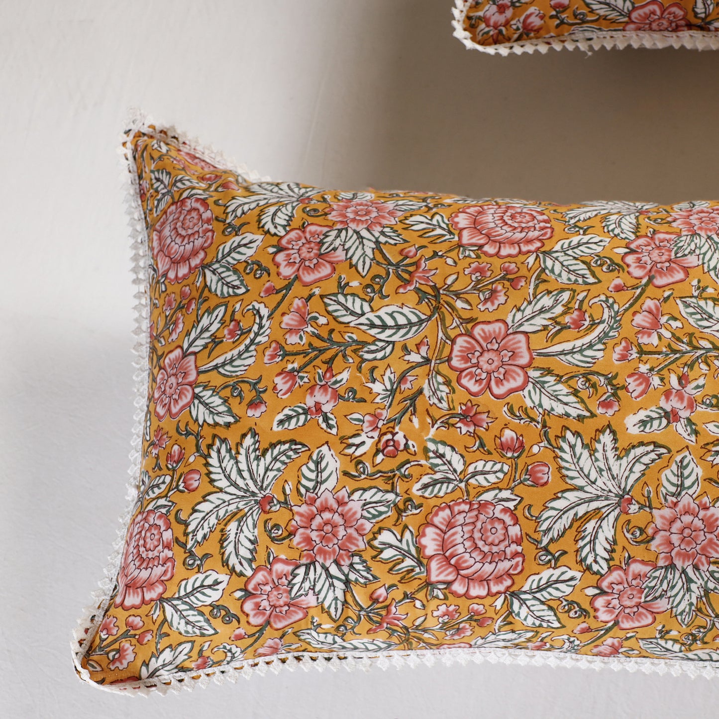 sanganeri pillow cover set