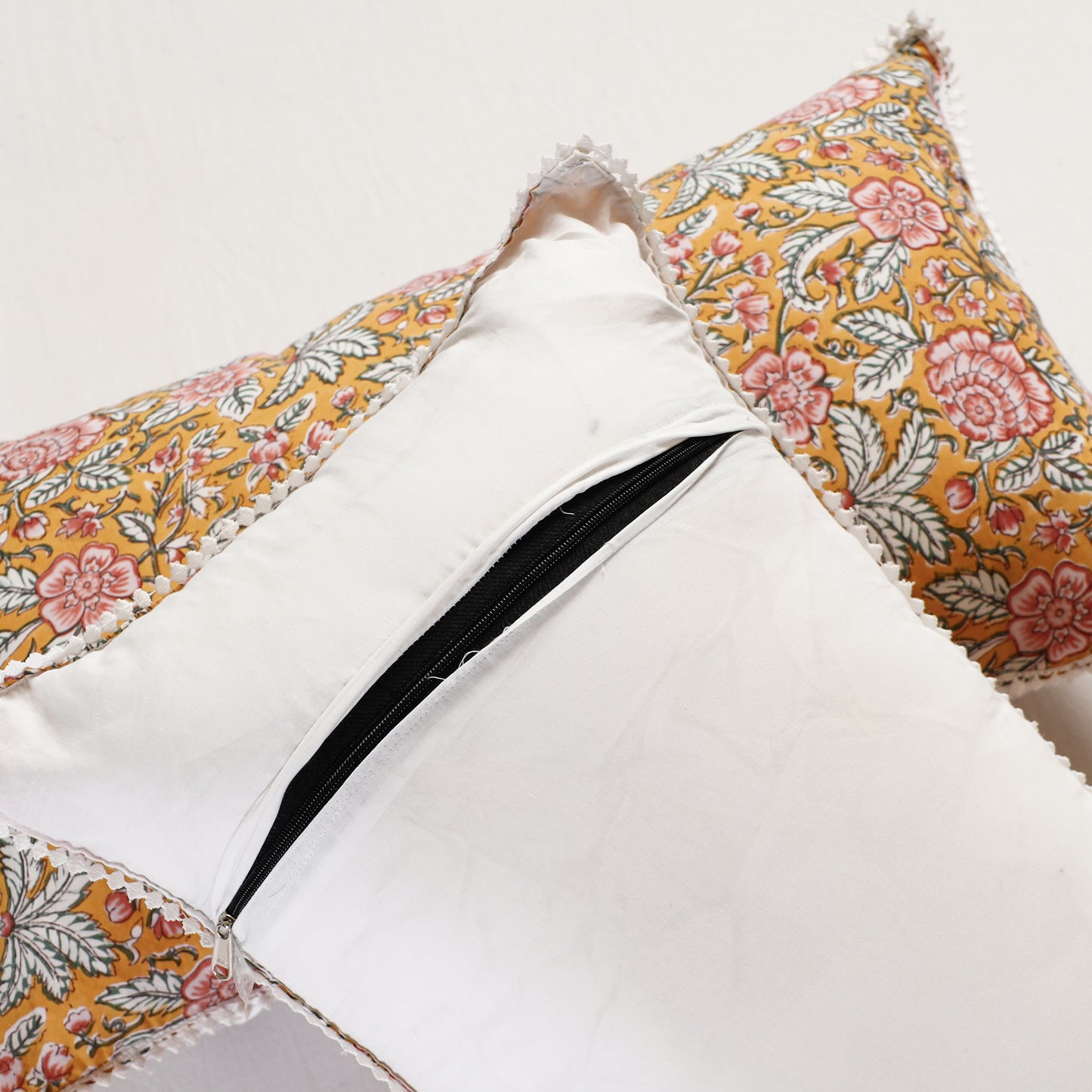 sanganeri pillow cover set