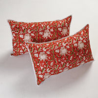 sanganeri pillow cover set