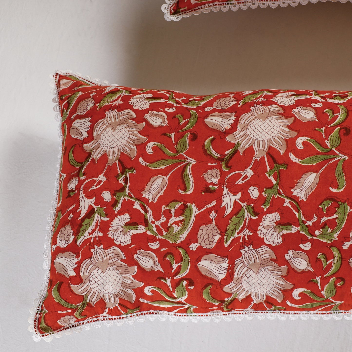 sanganeri pillow cover set