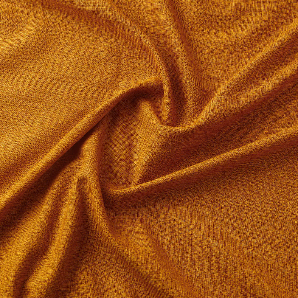 Yellow - Prewashed Plain Dyed Cotton Fabric