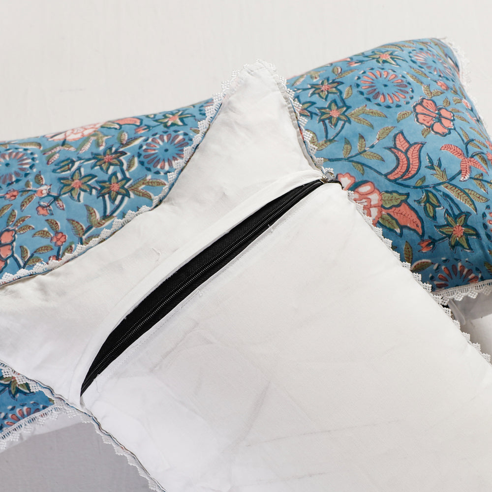 sanganeri pillow cover set