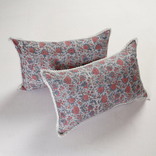 sanganeri pillow cover set