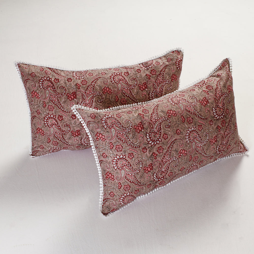 sanganeri pillow cover