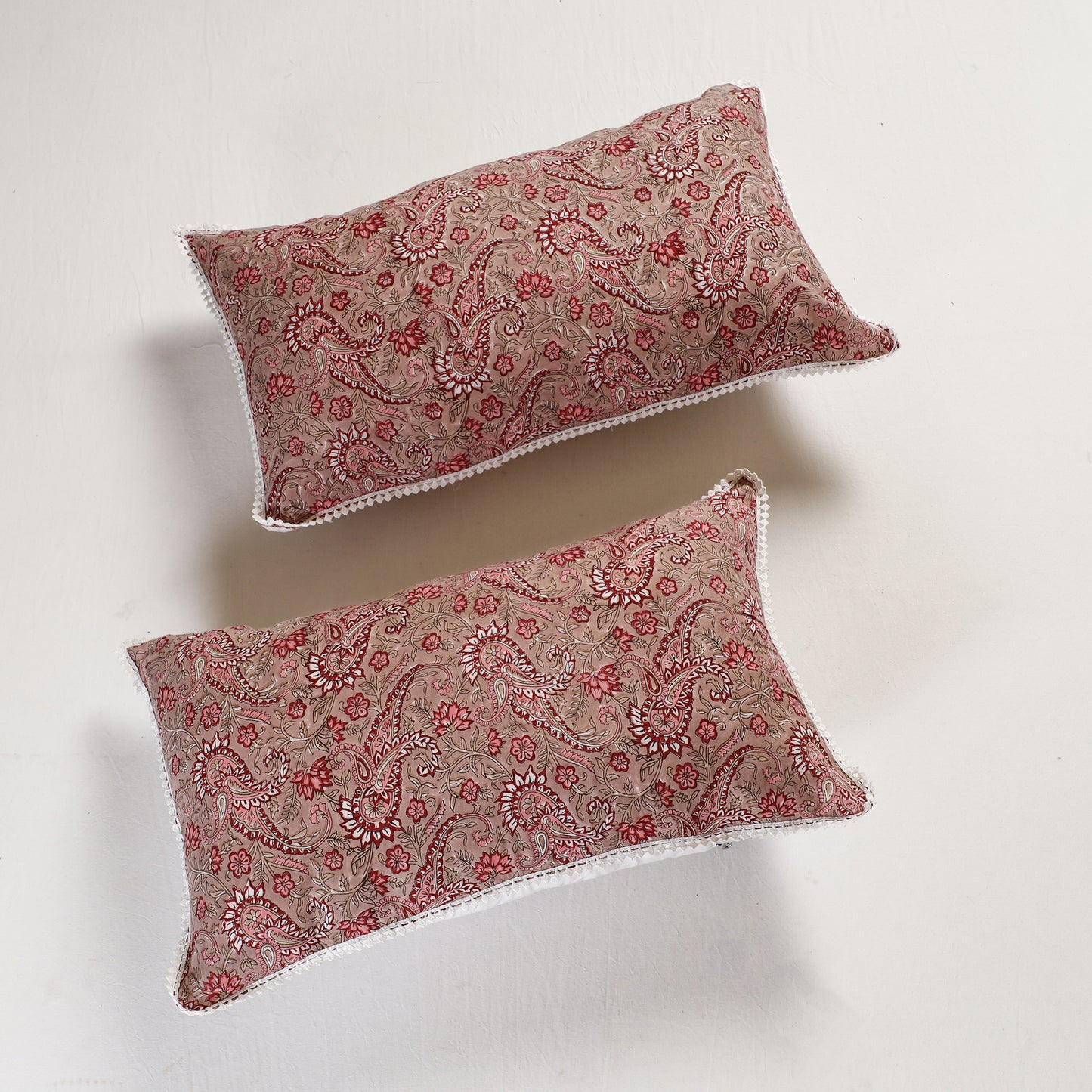 sanganeri pillow cover